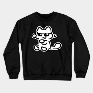 cool kitty Crewneck Sweatshirt